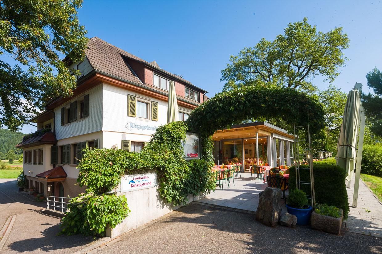 Landgasthof Kinzigstrand Biberach bei Offenburg Luaran gambar